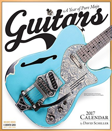 Guitars Wall Calendar 2017 by David Schiller (2016-07-26) libro