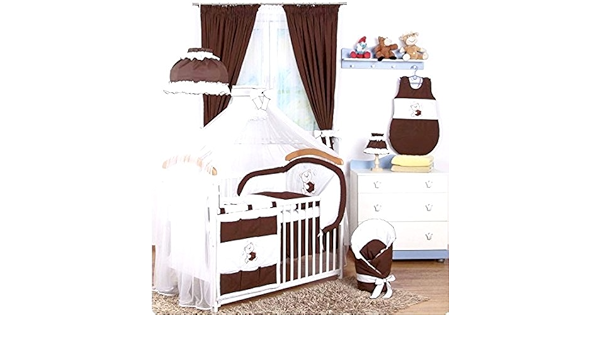 Camarade 16 Pcs Set Linen Bed Baby Cot Bed Canopy Maternity Baby Sleeping Bag Sleeping Bag Baby Changing Cushion Bed Teddy Bear Chocolate Amazon Co Uk Baby Products Camarade 16 Pcs Set Linen Bed Baby Cot Bed Canopy Maternity Baby Sleeping Bag Sleeping Bag Baby Changing Cushion Bed Teddy Bear Chocolate Amazon Co Uk Baby Products