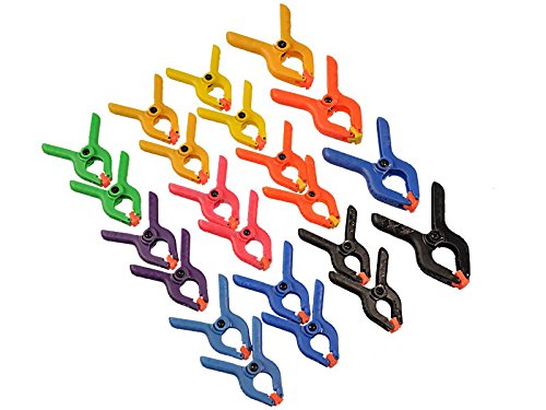 44 teiliges Sortiment Leimzwingen bunt 85 mm und 60 mm in Kunststoffbox - 5