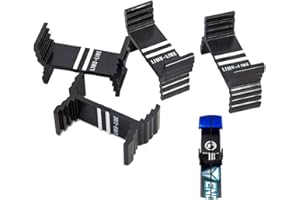 AMEYXGS Recurve Bow Limbs Center Line Adjustment Module Calibration Detector Recurve Bow Limb Gauges Black Center Shot Alignment