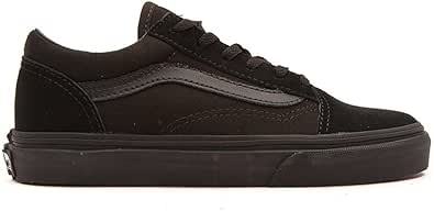 all black old skool vans junior