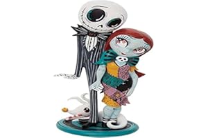 ENESCO Enchanting Disney - Conjunto de 2 suspensiones Nightmare antes de Navidad Bauble