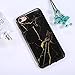 Produktbild SmartProtectors! Softcase / Hülle / Cover / Schutzhülle Transparent für Apple iPhone 8 & iPhone 7 mit Stein Design Muster in schwarz gold