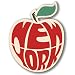Produktbild 2 x New York Big Apple Vinyl Aufkleber Aufkleber Laptop Reise Gepäck Auto Ipad Schild Fun # 4071 - 10cm/100mm Wide