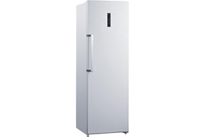 Teknix T60FNF2W 60cm Freestanding Tall Freezer - 274L Capacity - Frost Free - Suitable for Outbuildings - Reversible Door - White, H185.5 x W59.5 x D65.1 (cm) (White)