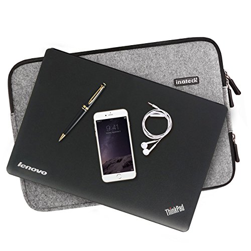 Inateck Filz-Sleeve für 13“ Laptops (13,3 Zoll, MacBook Air, MacBook Pro Retina Chromebook Dell XPS 13 Lenovo Yoga) Laptop-Schutzhülle, Notebookhülle Laptop-Tasche, Laptop Case, Designer-Hülle - 4