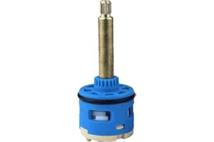 CWOQOCW Cartuccia deviatore di flusso della valvola della doccia a 3 vie per deviatore del rubinetto VS-1205 adattatore doccia in ottone massiccio deviatore di flusso parte di ricambio per sistema