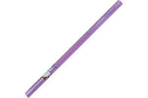 Idena 417512 - Papiertischdecke Rolle 100 cm x 10 m, Tischtuchpapier in Lila, abwischbare Tischdecke für Bierzeltgarnitur, Partys und Geburtstage