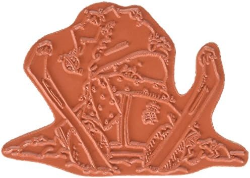 Whipper Snapper Designs BBY855 Snow is Overrated Cling Stamp, 4" by 6", Red