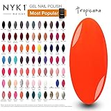 ★ FÁCIL APLICACIÓN - Este esmalte permanente es ideal para un manicurista profesional o un principiante en uñas. El gel asegura un acabado suave y cubre las imperfecciones naturales de las uñas.