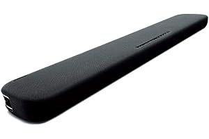 Yamaha YAS-109 Soundbar, Cassa Altoparlante TV con Controllo Vocale Alexa Integrato e Suono Surround 3D, Bluetooth per lo Streaming Musicale Wireless, Nero