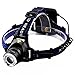 Price comparison product image Head Torches, Meyoung Super Bright LED Head Torch Lamp XM-L T6 LED Head Light for Running Hiking Camping Fishing Working Cycling Reading Zoom Headlamp Headlight with Adjustable Headband