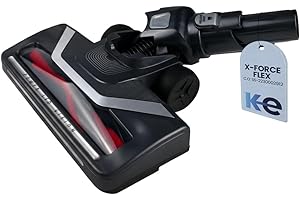 ANAKEL HOME Repuesto Cepillo Aspirador SS-2230002912 Compatible con Rowenta X-Force Flex 8.60 | Cabezal Eléctrico de Aspiradora con Luz LED