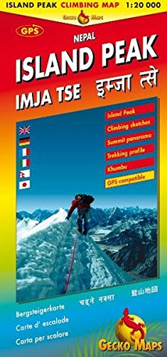 Télécharger Island Peak, Nepal: Climbing Map (Gecko Maps) PDF Ebook En Ligne
