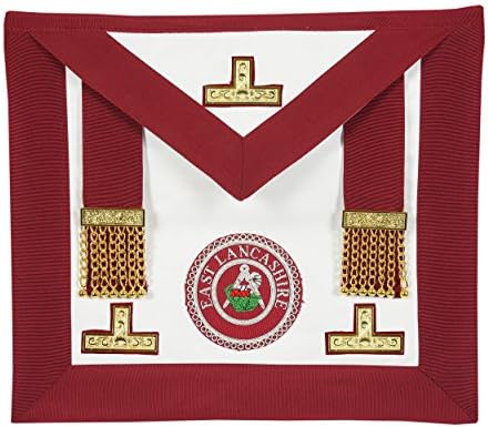 Masonic Regalia, Provincial Stewards Apron, Lambskin Leather