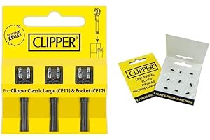 DHOBIA Clipper® - Mechero (1 x pedernal + 1 x sistema de pila)
