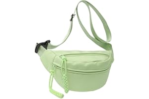 Bieiyhe Bolso Bandolera de Cintura Mujer,Riñonera Trabajo,Fany Bag,Riñonera Deportiva,Fanny Pack,Riñonera Viaje,Riñonera Cinturón Ajustable,Riñonera Multifuncional,Riñonera Moda para Casual Correr
