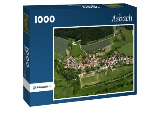 Preisvergleich Produktbild Asbach - Puzzle 1000 Teile mit Bild von oben