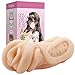 Produktbild Masturbators Male Masturbator Sex Toys Double Ends 3D Vagina and Mouth with Realistic Women Face Oral Blow Job Adult Products with Cock Rings Penis Rings for Male Masturbation for Men (d)