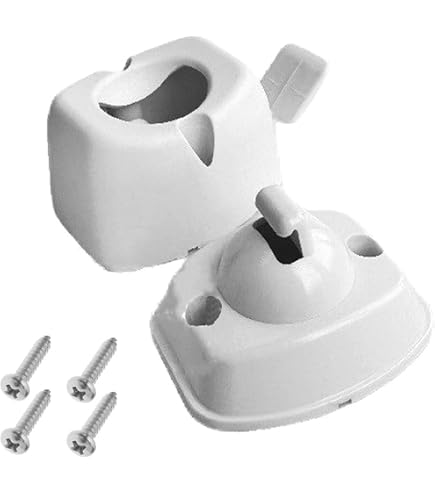 Grey Door Retainer Lever Release Catch - For Caravan & Motorhome - Model F171