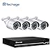 Produktbild Techage 4CH 48V 1080P POE NVR CCTV-System Innen-im Freien wasserdichtes Hauptsicherheit-Überwachungs-Installationssatz mit 4PCS IP-Kamera, ohne Festplattenlaufwerk