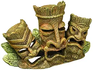 Penn Plax Rrt4 Tiki Tribe Aquarium Ornament