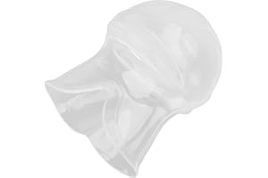 FILFEEL Urządzenie Utrzymujące Język, Silikonowe Przenośne Wielokrotnego Użytku poprawiają Sen Przezroczysty Element Ustalający Język, Urządzenie do Chrapania Języka, Język Ustalający, Urządzenie do