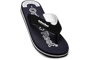 Ortho + Rest Men Slipper Orthopedic Super Soft, Lightweight and Comfortable Flip Flops for Home Daily Use