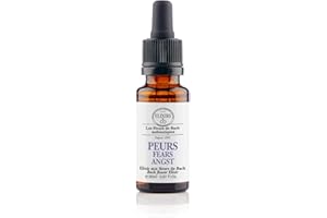Elixirs & Co - Peur Bio Prêt à l'Emploi, Composé Unique aux Fleurs de Bach 20ml - Anxiété, Calme, Angoisse, Effet Apaisant - Fleur De Bach 100% Naturel - Fabriqué en France