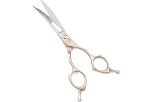 MOONTAY 6.5 Inch Professional Dog Grooming Scissors, Straight, Curved, Chunker Grooming Shears for Dogs, Cats, and More Pets, Lightweight, Sharp and Durable, 440 C Japanese Stainless Steel