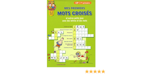 Mes Premiers Mots Croises Et Autres Petits Jeux Avec Des Lettres Et Des Mots Amazon Fr Van Den Hende Karin Livres