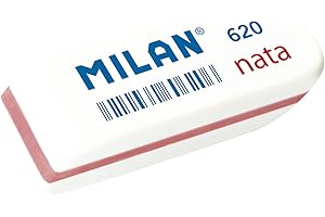 MILAN BPM10044 - Pack de 2 gomas de borrar