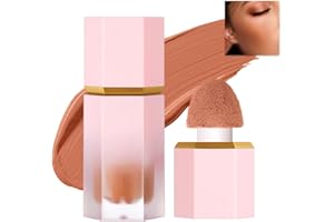 Beauty Searcher Gel per guance, crema di fard liquido, sensazione di leggerezza e traspirabilità, lunga durata, aspetto naturale, trucco di fard a tinta di pelle (#106 ABITO DI COMPLEANNO)