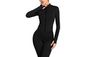 SEAUR Veste de Sport pour Femme Manche Longue Veste de Yoga Femme Séchage Rapide Veste de Course pour Yoga Fitness Jogging Blanche Noire ArméeVert