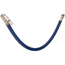 Prolunga Per Pompa Pneumatici - Tubo Flessibile Per Gonfiaggio Di Auto, Moto E Bici Con Attacco Rapido