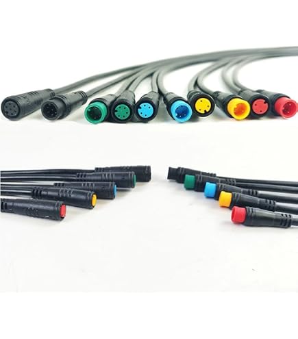 Câble Y Splitter 1 Vers 2 étanche - 2/3/4/5 Broches - 18 Ou 61 Cm - Pour Kit Conversion EBike (phares, Freins, Capteurs)