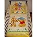 Disney Winnie & Tigger Bedding Set for Cot or Cotbed Yellow (Cotbed - 140 x 70cm)