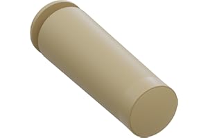 Diwaro® Shutter Stopper | Length 60 mm, Colour Beige, Grey, Light Brown, Light Grey, Black or White with Cap and Screw | Material: Plastic | for Edge Dimmer Switch, Endschiene | Roller Shutter with, beige