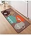 Produktbild FHG Küchen-Fußmatten, Lange Streifen Rutschfester, saugfähiger Ikea-Teppiche, Fußmatten, Haustüren, verschleißfeste Fußmatten,Ich,50 * 80cm