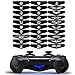 Price comparison product image Enuo Light Bar Decal Stickers Set of 30 Different Pcs for PS4 Playstation 4 Controller