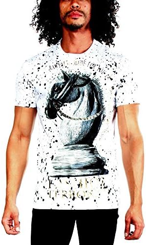 Rawyalty - Splatter Graphic T-shirts White M Men