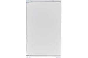 Wolkenstein WKS125.4EEB Einbaukühlschrank mit Gefrierfach | 118 Liter Nutzinhalt | 4 Sterne gefrierfach | Wechselbarer Türanschlag | LED Beleuchtung | 39 dB | 54 cm Breite | Weiß