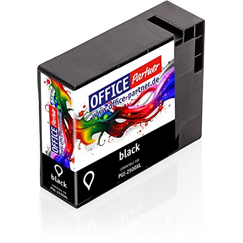 1x schwarz kompatible Druckerpatrone zu Canon PGI-2500XL mit Chip für Canon MAXIFY iB4050 MB5050 MB5350 - 2