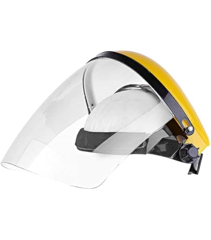 Visiera Di Protezione Per Saldatura - Con Casco Regolabile, Anti Appannamento, Per Occhi E Viso
