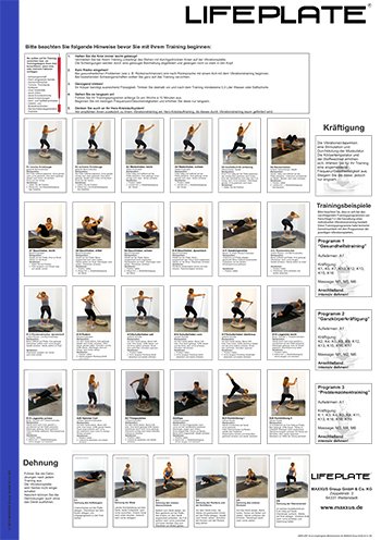 Maxxus Erwachsene Lifeplate 3.1 Vibrationsplatte, Silber-Schwarz, 785 x 420 x 170mm - 6