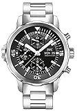 IWC Herren-Armbanduhr 44mm Armband Edelstahl GehÃ¤use + Saphirglas Automatik Zifferblatt Schwarz IW376804