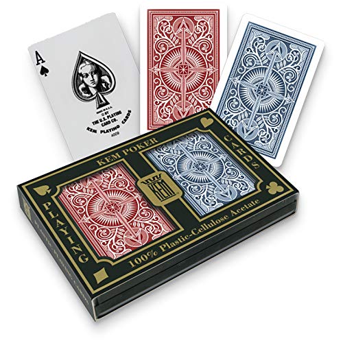 Trademark Commerce US Playing Card Company KEM - Baraja de cartas de póker