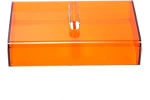 EASYTODENTA Dental Curing Light Protector Box Orange Ultraviolet Shield Cover Box with 2 Size (Large)