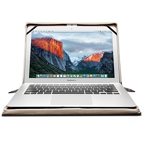 Twelve South Leder BookBook Schützhlülle (geeignet für MacBook Air 13/MacBook 13 Pro, nicht für MacBook 13 2016er Baureihe) - 2