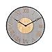 Produktbild JXL Runde Große Wanduhr, Vintage Wall Clockhome Dekor Wand Uhrrestaurant Wohnzimmerwand Clocksilent Wand Uhrplastik Wanduhr,B